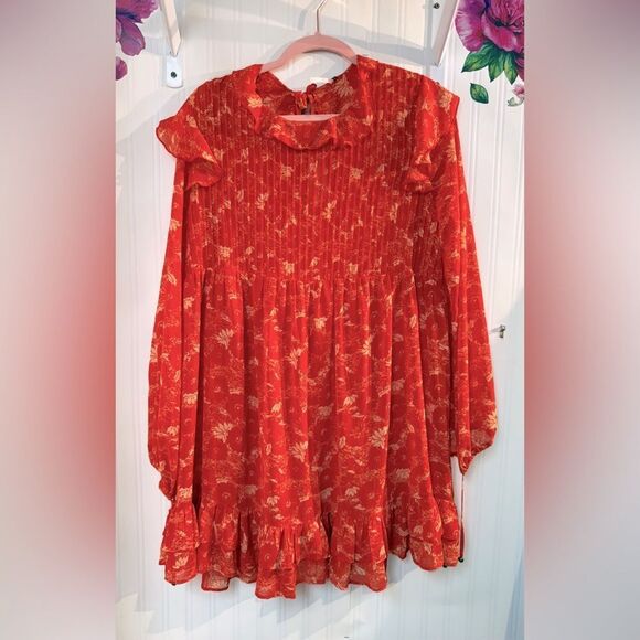 NWT Free People These Dreams Babydoll
Mini Dress Sz M - Picture 2 of 8